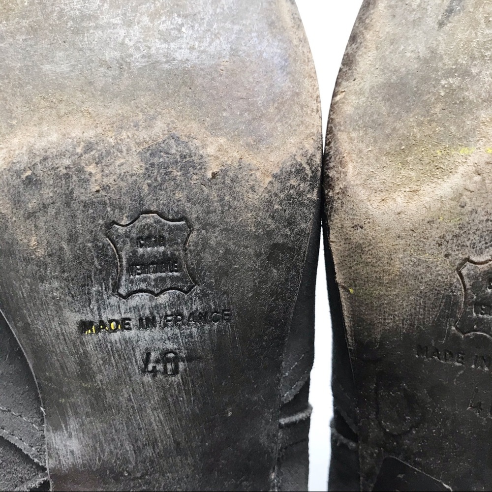 Isabel Marant Dicker Suede Brown Booties Size 40 - Picture 6 of 10